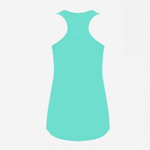 Camiseta Deportiva sin Mangas de Rayón con Cuello Redondo y Espalda Cruzada, Transpirable y Suave - Product Image 2
