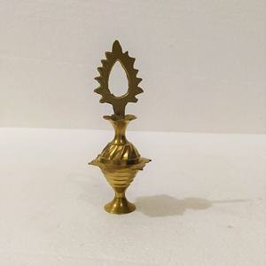 Caja de delineador de Ojos de latón de estilo tradicional para mujer, bote de almacenamiento de polvo de ojos Natural, contenedor de maquillaje de Metal de estilo religioso Surmedani M - Product Image 5