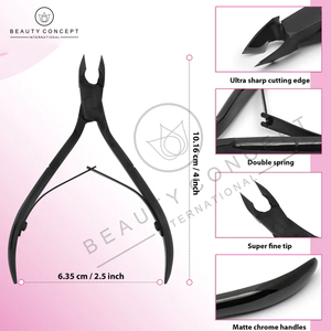 Highland Nail Nipper Black Beauty Concept International Eco-Friendly Good Selling Custom Oem Service para uñas - Product Image 3