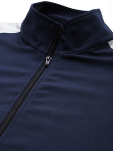 Survêtement personnalisé en polyester pour hommes avec rayures latérales-Vêtements de sport stylés pour le sport et les loisirs - Product Image 2