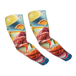 Manchon de bras de sport ergonomique, compression musculaire, protection UV, course à pied, cyclisme, basketball, volleyball - Product Image 2