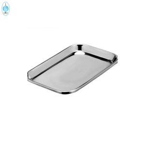 Bandeja de uso médico de acero inoxidable para suministros de instrumentos de laboratorio bandeja de tratamiento - Product Image 2