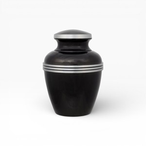 Urne funéraire en céramique verte douce avec colibri et fleurs, œuvre d'art naturelle pour un souvenir serein - Product Image 4