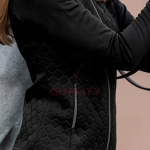 Veste d'équitation imperméable en tissu extensible pour femme, vêtement d'extérieur équestre léger et respirant, idéal pour l'extérieur - Product Image 3