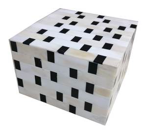 กล่องทรงกระดูกสี่เหลี่ยมอินเดียสำหรับตกแต่งบ้าน - Product Image 5