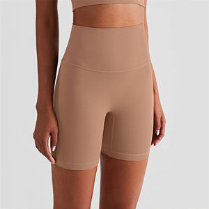 Short de yoga doux taille haute d'été pour femmes Short d'entraînement de fitness à séchage rapide pour la vente en ligne - Product Image 3