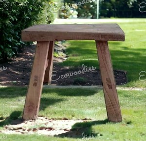 Precio al por mayor Taburete escalonado de madera Taburete de madera maciza Mesitas de noche Consola con incrustaciones de hueso - Product Image 2