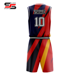 Uniforme de basket-ball de vêtements de sport fabriqué au Pakistan uniforme de basket-ball imprimé personnalisé à bas prix - Product Image 2