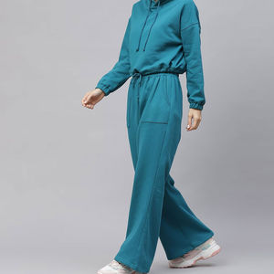 Survêtements d'hiver pour femmes, à capuche, imprimés, streetwear, en polaire, légers, coupe-vent, respirants, séchage rapide, lavables, 100% coton - Product Image 2