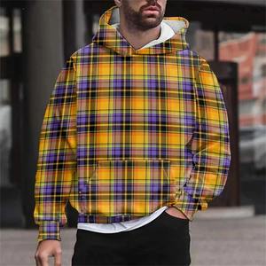 Sudaderas con capucha de otoño para hombre, jersey de manga larga con bolsillo informal, sudadera de poliéster/algodón transpirable ecológica de ajuste Regular - Product Image 6