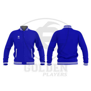 แจ็กเก็ตขนสัตว์แฟชั่นสีฟ้าสำหรับผู้ชายผ้าขนแกะคุณภาพสูงงานปักผ้าปรับแต่งได้ยาว2024ใหม่ - Product Image 2