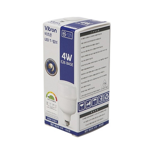 Vitson LED T-Bulb 4W Daylight E26 KS Certificado Confiable Buen producto para uso en oficina 53508 Solo vendemos - Product Image 4