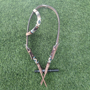 Venta caliente 2023 cuero de vaca Western Headstall brida occidental para montar a caballo usos por exportadores indios - Product Image 1