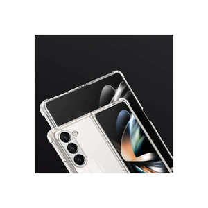 Funda de Silicona Premium Anti-Golpes para Samsung Galaxy Z Fold 5, Transparente, con Función Anti-Huellas - Product Image 3