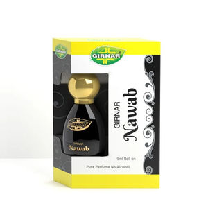 Girnar Vente en gros Parfum unisexe de luxe 9ml Nawab Attar Parfum frais floral sous forme liquide - Product Image 1
