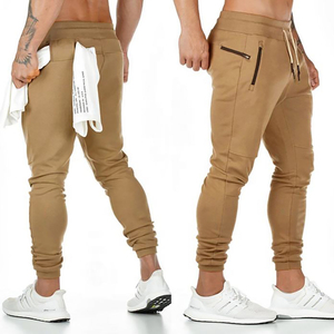 Pantalones rectos de cintura elástica para hombre, servicio OEM, estilo callejero, poliéster/algodón, invierno, al mejor precio - Product Image 6