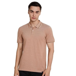 Camiseta de Manga Corta con Cuello Redondo para Hombre, de Poliéster y Algodón Ecológico, Ideal para Actividades al Aire Libre en Verano, Disponible al por Mayor - Product Image 1