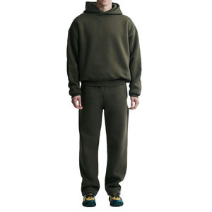 Traje general cómodo para hombres y mujeres Ropa Sudadera con capucha y pantalones de chándal personalizados para hombres Traje - Product Image 3