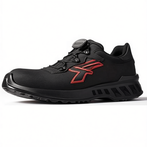 Scarpe Antinfortunistiche da Uomo Taglia 46 Nero/Rosso Marca <span class=keywords><strong>Caesar</strong></span> S3S CI FO SR ESD - Product Image 2