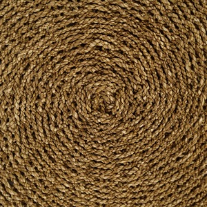 พรมฟางทรงกลมแบบยั่งยืนสำหรับตกแต่งห้องนั่งเล่นพรมหญ้าทะเลวงกลมราคาดีที่สุด - Product Image 2