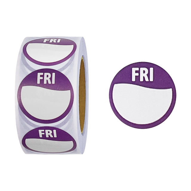 Morado#Viernes, 25 mm, Círculo