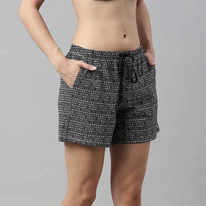 Summer Quick Dry Women Beach Shorts Printed Loose Casual Board Shorts Elastic Waist Drawstring Ladies Sport <b>Swim</b> Trunks Shorts - Product Image 2