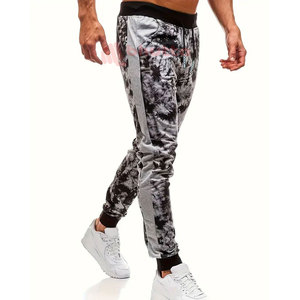 Pantalons pour hommes respirants à imprimé par sublimation, jogging de plein air, nouveau design, service OEM, style personnalisé - Product Image 2