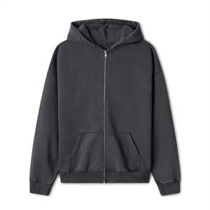 Sweat à capuche zippé de haute qualité 100% coton Logo personnalisé Prix raisonnable pour l'hiver aux États-Unis - Product Image 5