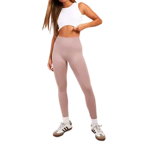 女式压缩紧身裤定制标志服装制造商训练服打底裤女士健身房瑜伽晨跑裤