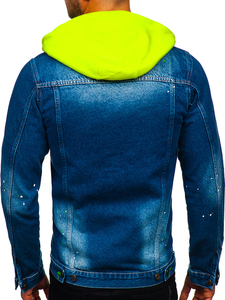 Unisex Vintage Wash Denim <b>Jacket</b> Durable Casual Fashion Outerwear Custom Sizes Colors and Logos Factory Direct Supply - Product Image 2