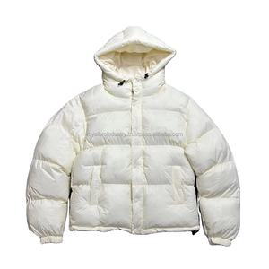 Chaqueta de Invierno para Hombre, Estilo Vintage, con Capucha, Acolchada, Ecológica, Transpirable, Ligera, de Poliéster, para Exteriores, Cálida - Product Image 5