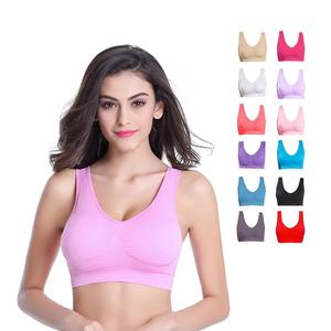 Sujetador de alto soporte para mujer, Conjunto de sujetador deportivo de calidad, sujetador atlético para Fitness Yog con función transpirable, estilo Simple para mujer - Product Image 1