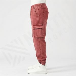 Wholesale High Quality <b>Men</b> <b>Stretch</b> Jeans Streetwear Style Cargo Pants Casual Denim <b>Trousers</b> Durable Comfortable Premium - Product Image 3