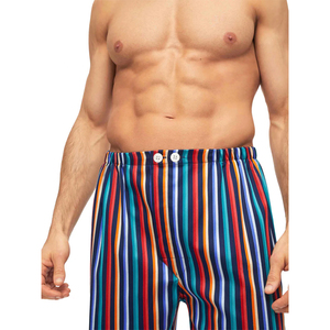 Pyjama d'été chaud 100 % soie satinée de luxe pour homme, ensemble 2 pièces à manches longues, vêtements de nuit thermiques respirants de haute qualité personnalisables - Product Image 4