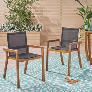 Modern Garden Dining <b>Chairs</b> on Sale Outdoor Teak Wood Furniture Solid Wood for Kitchen Hotels - Product Image 3