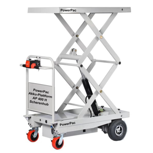 Plataforma elevadora de tijera eléctrica AP400H - Capacidad de carga de 400 kg, alcance de 1600 mm - Product Image 1