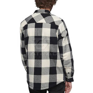 Chemise en flanelle pour homme, vente chaude, automne, décontractée, 100% coton, écologique, respirante, tailles personnalisables, vente en gros - Product Image 3