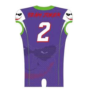 Customizable Unisex American Football Jersey High Quality Tackle Twill <b>Screen</b> <b>Printing</b> Sublimation Plus Size Breathable Adults - Product Image 2
