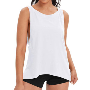 Las mujeres sin mangas Tank Tops personalizado al por mayor de punto gimnasio Fitness Wear dulce Yoga chaleco - Product Image 1