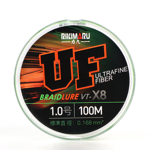 Rikimaru เอ็นตกปลา8x8เส้นใยบางพิเศษฮูเวม - Product Image 1