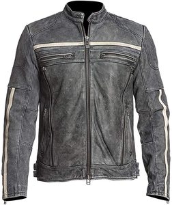 Chaqueta de cuero con diseño de sublimación para hombre, de estilo informal chaqueta de cuero, hecha en fábrica, buena calidad, gran oferta - Product Image 3