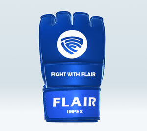 ถุงมือมวย MMA สำหรับผู้ชายถุงมือฝึกมวยขนาดครึ่งนิ้วพลัสไซส์ผลิตจากหนัง PU - Product Image 1