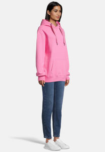 Sudaderas con capucha de alta calidad para mujer, Sudadera con capucha de lana informal a la moda, jersey con hombros caídos, sudaderas con capucha de invierno de gran tamaño para mujer - Product Image 4