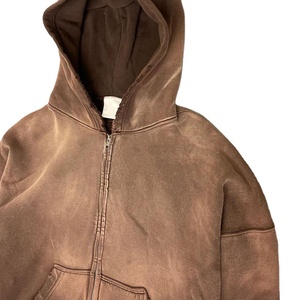 Sudadera con Capucha Deportiva Personalizada Sportish Impex, Felpa Francesa de Algodón, Lavado Ácido, Estilo Vintage, Desgastada, Talla Grande, Efecto Descolorido por el Sol, Lavado a la Piedra - Product Image 3