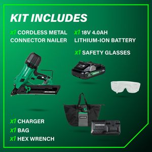 Clavadora Neumática Inalámbrica de 18 V MultiVolt sin Escobillas con Conector Metálico de 1-1/2 Pulgadas, Batería de 4.0 Ah, Diseño Ligero - Product Image 6