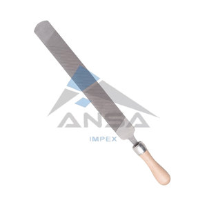 Lime à râper pour sabots de cheval en acier inoxydable de haute qualité de 18 "avec manche en bois double face pour chevaux chèvres ânes bétail - Product Image 5