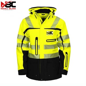 Ropa de trabajo, conjuntos de ropa de seguridad reflectante de alta visibilidad, ropa de trabajo para hombres y mujeres. - Product Image 4
