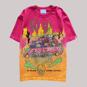 เสื้อยืดแขนสั้นสำหรับผู้ชายเสื้อพิมพ์ลายสกรีนกราฟิกขนาดใหญ่เสื้อคอกลม100% หนักผ้าฝ้ายออกแบบได้ตามต้องการ - Product Image 2