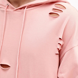 ชุดวอร์มผ้าฝ้ายแบบมีฮู้ดสำหรับผู้ชายชุดวอร์มโอเวอร์ไซส์สำหรับฤดูหนาวออกแบบโลโก้ได้ตามต้องการ - Product Image 5