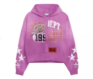 Sun Faded <b>Pink</b> <b>Hoodies</b> Wholesale Low MOQ Unique Style <b>Pink</b> <b>Hoodies</b> Acid Wash Sun Faded <b>Men</b> <b>Hoodies</b> - Product Image 1